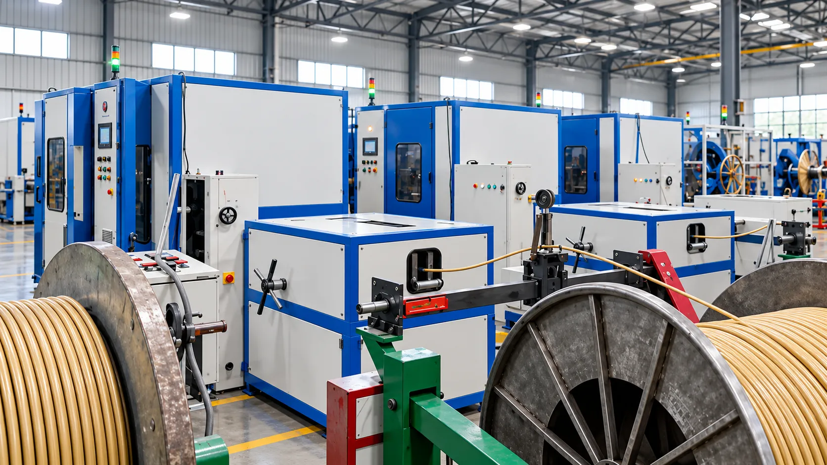 24 Carrier Horizontal Wire Braiding Machine