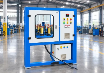 Blue Industrial Roller Fixture in Modern Factory (3)