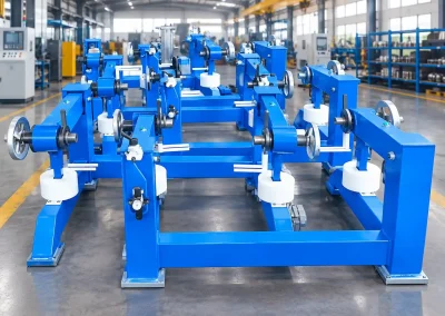 Blue Industrial Roller Fixture in Modern Factory (4)