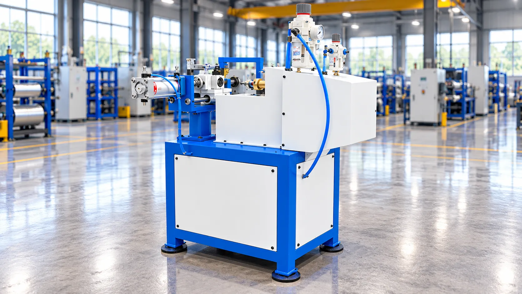 Railway Nipple Inserting Machine